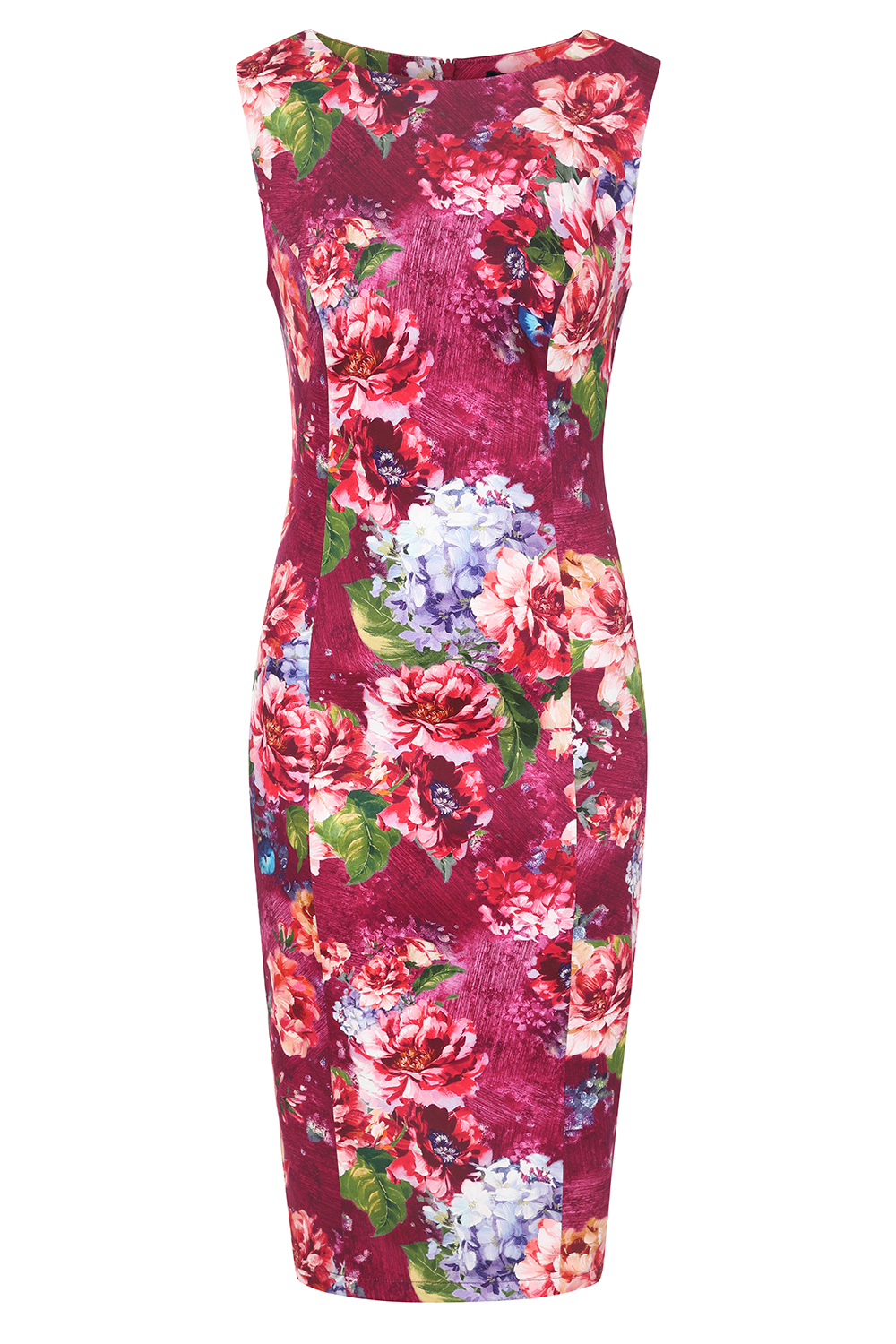 Tanya Floral Wiggle Dress